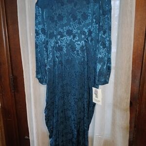 Vintage Carriage Court Elegant Long Sleeve Floral Dress from Sears. Sz14
